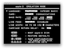 Apple ][ Emulation Config Screen