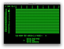Apple /// 512k Memory Testor In Process